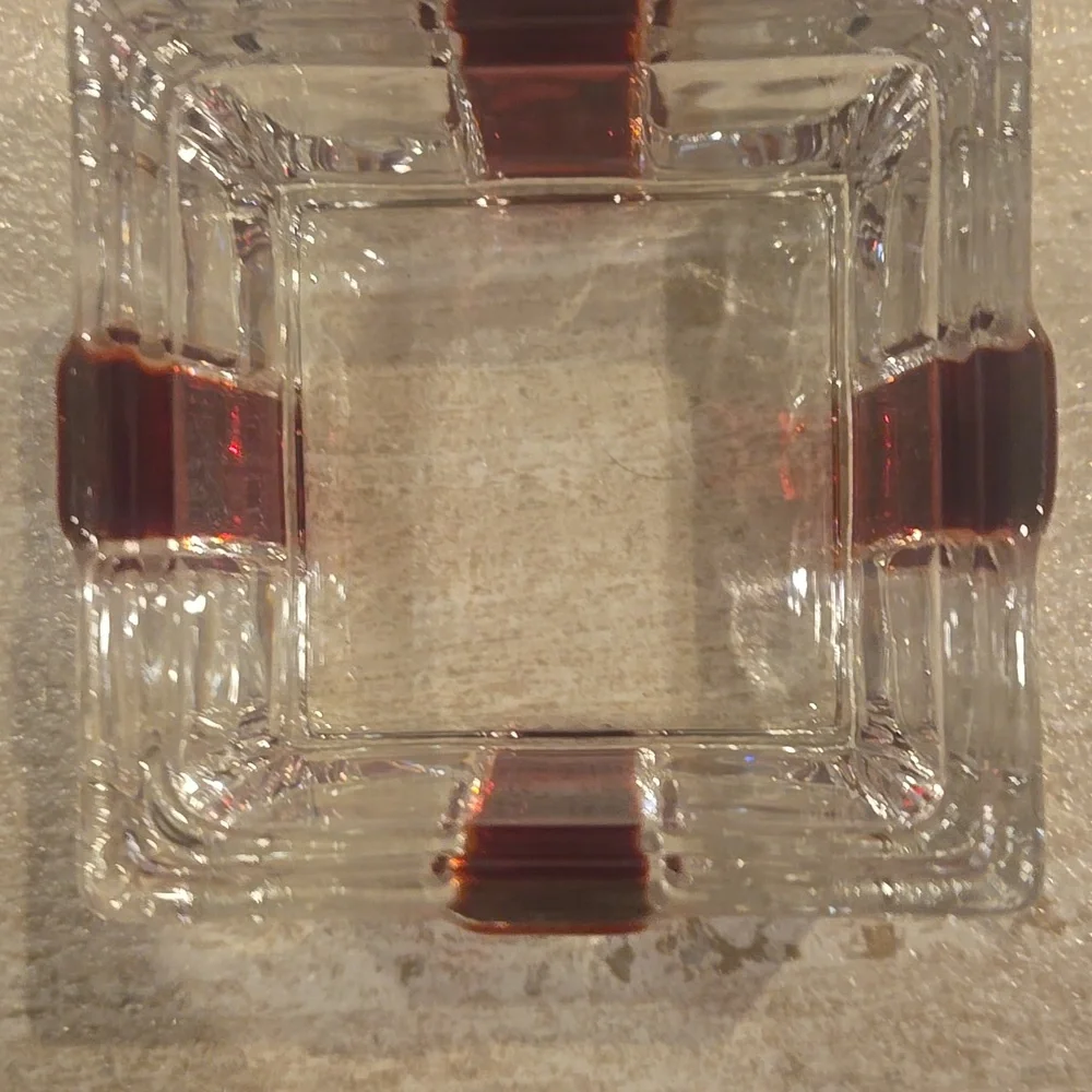 Godinger Gatherings Gorgeous Crystal/Red Ribbon Present Box - Picture 4 of 11